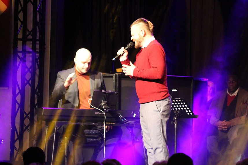 Weihnachtskonzert im Stocksen in Sondershausen mit dem Tenortrio Fellas