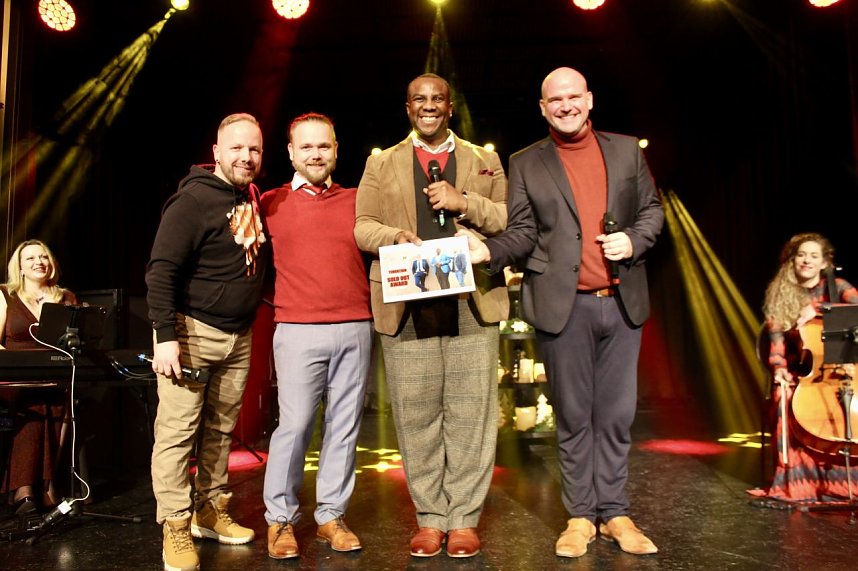 Weihnachtskonzert im Stocksen in Sondershausen mit dem Tenortrio Fellas