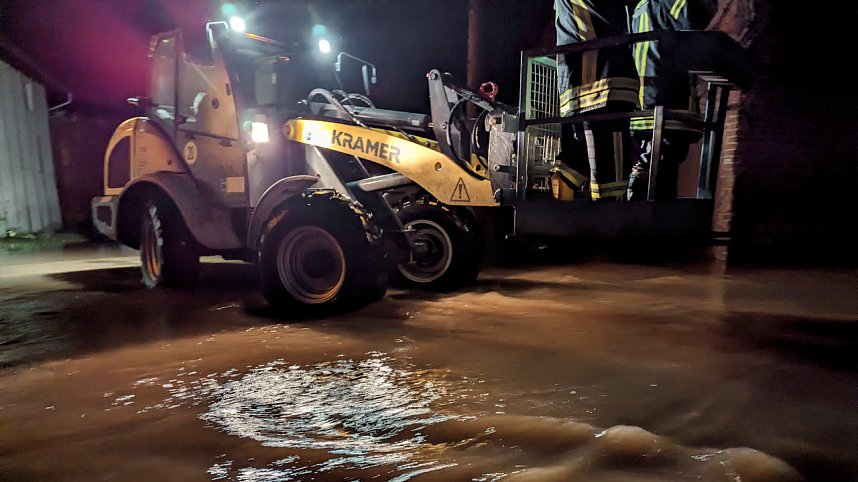 Land unter in Windehausen - Dezember 2023