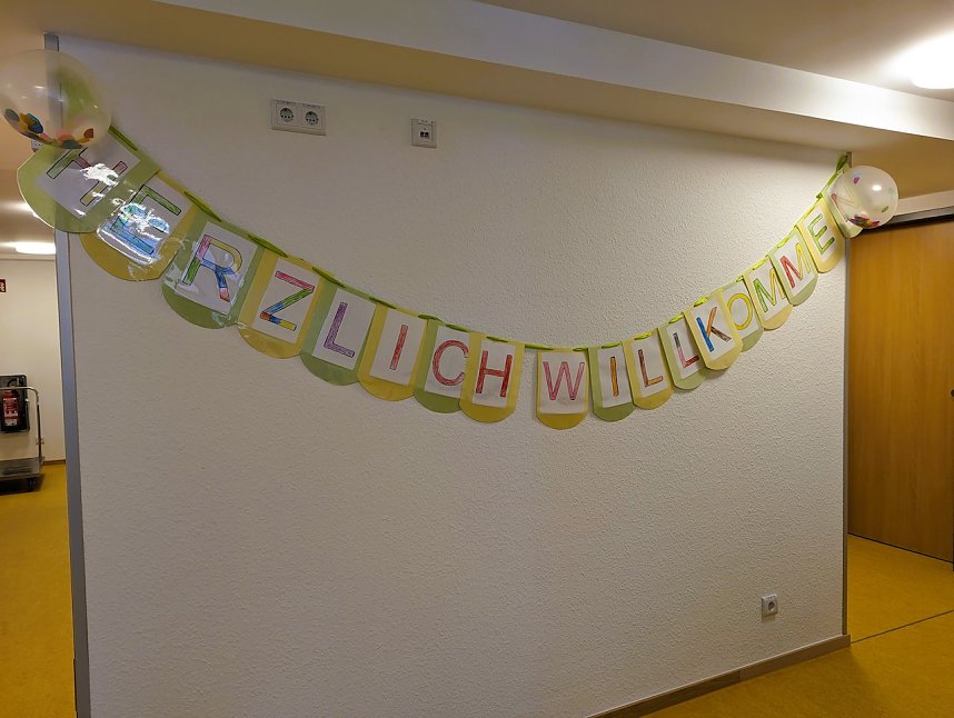 Erster Tag in der Kita Schlossparkspatzen