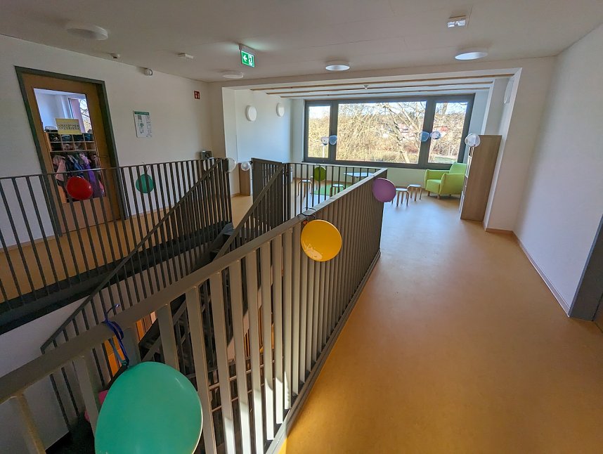 Erster Tag in der Kita Schlossparkspatzen