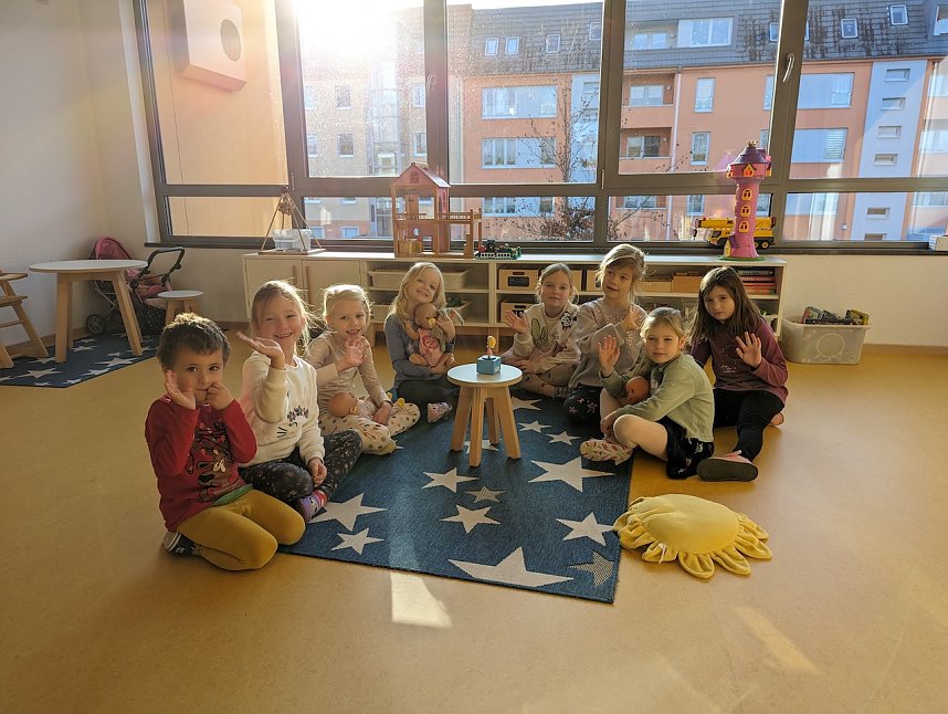 Erster Tag in der Kita Schlossparkspatzen