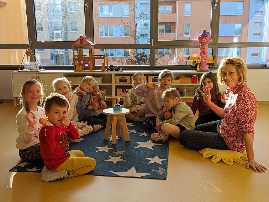 Erster Tag in der Kita Schlossparkspatzen