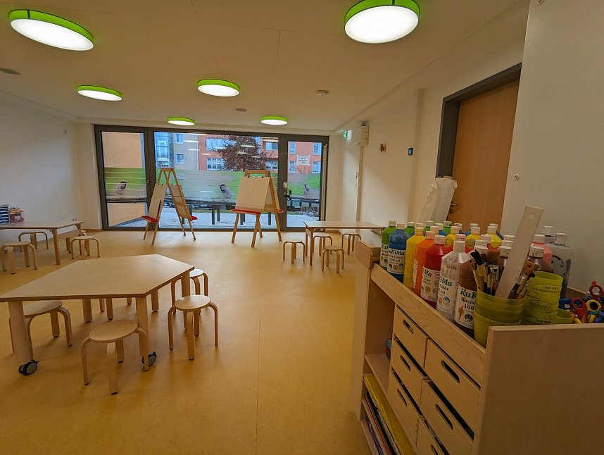 Erster Tag in der Kita Schlossparkspatzen