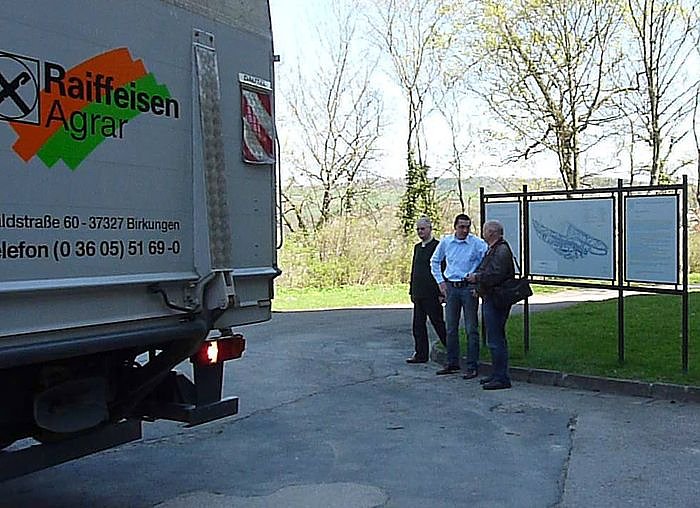 Ankunft Stade-Gem&auml;lde