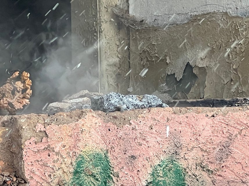 Brand im Sondersh&auml;user Schlosspark