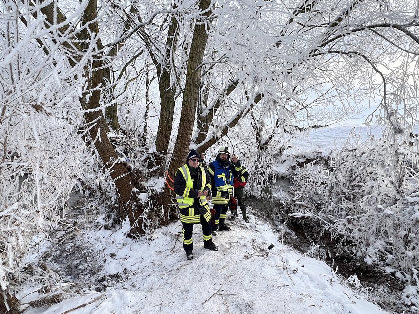 PKW-Bergung in der Helme