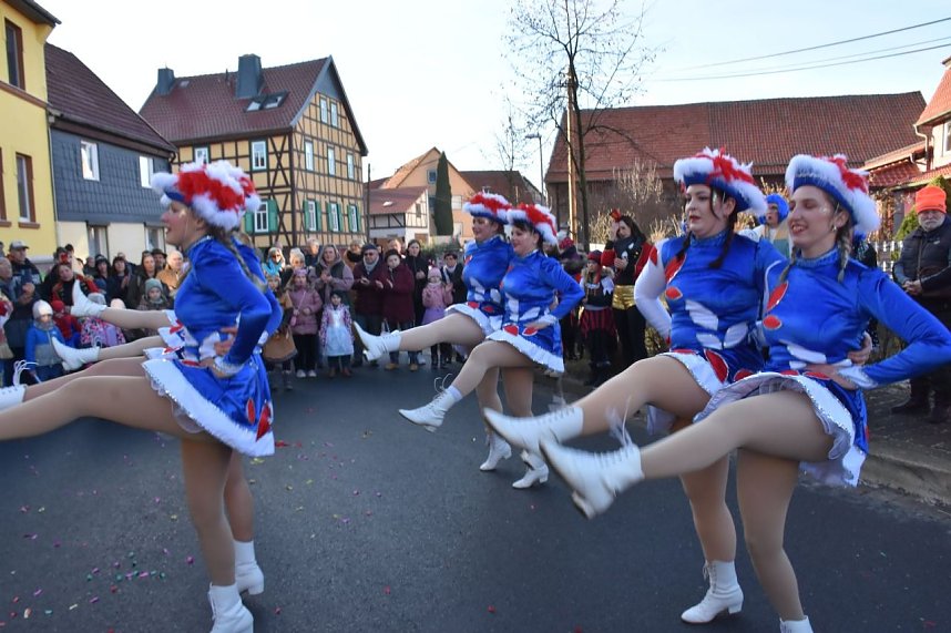 Karnevalsumzug in Leinbach