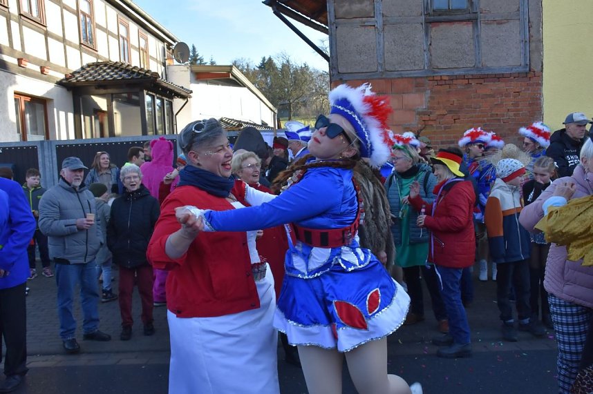 Karnevalsumzug in Leinbach