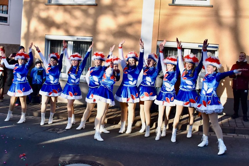 Karnevalsumzug in Leinbach