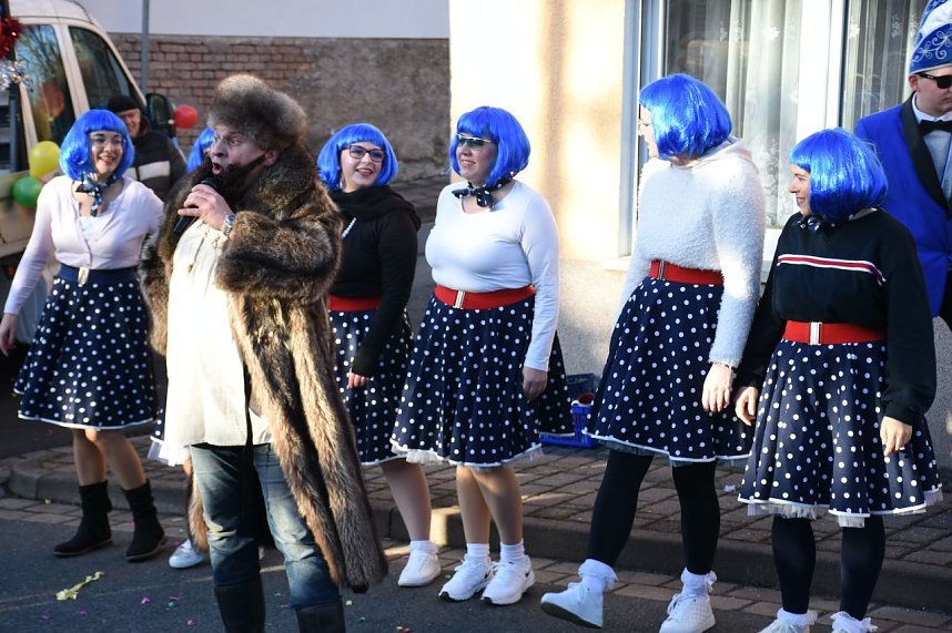 Karnevalsumzug in Leinbach