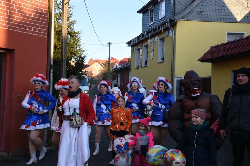 Karnevalsumzug in Leinbach