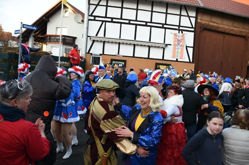 Karnevalsumzug in Leinbach