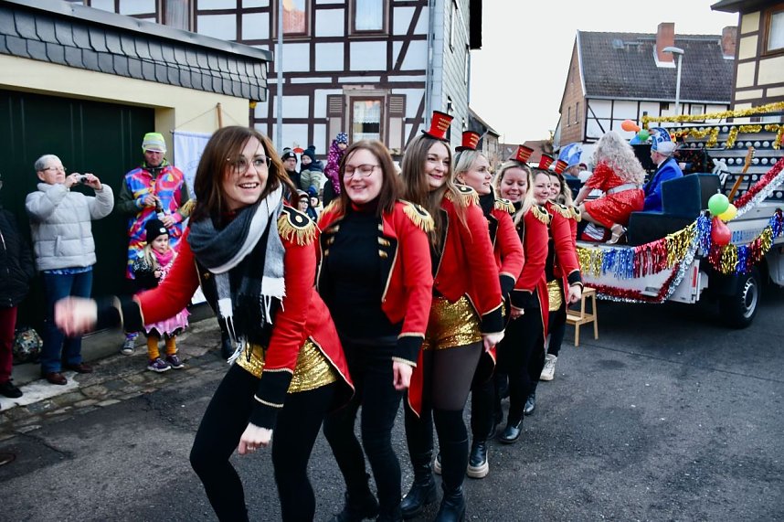 Karnevalsumzug in Leinbach