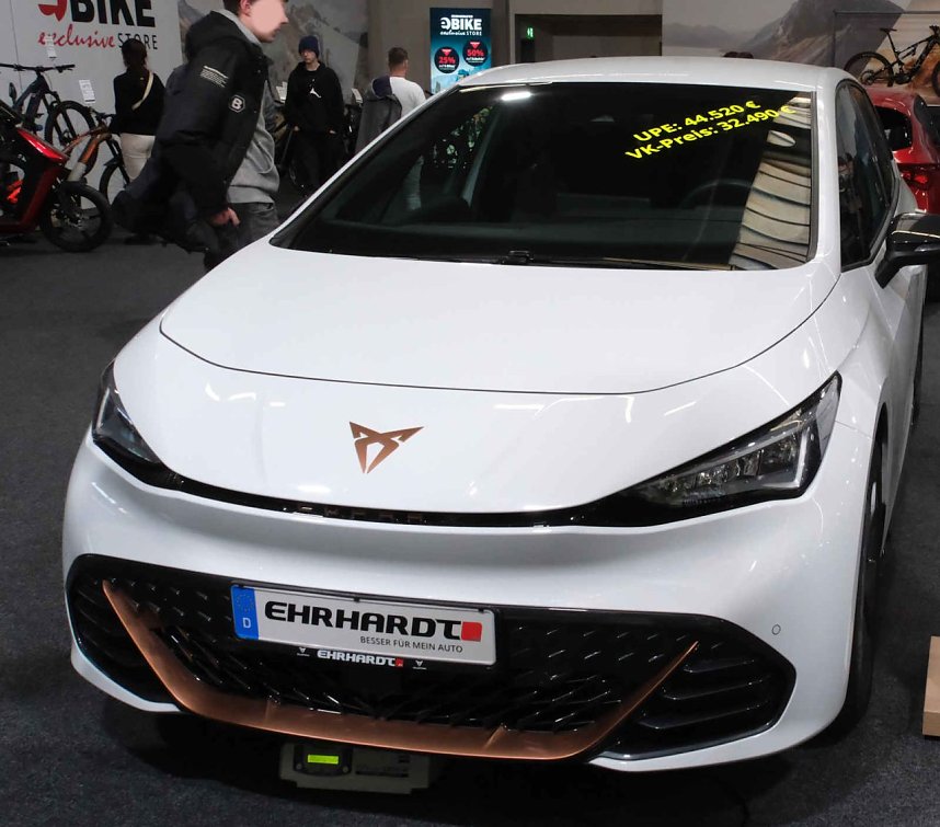 Peter Blei unterwegs auf der Automesse Erfurt