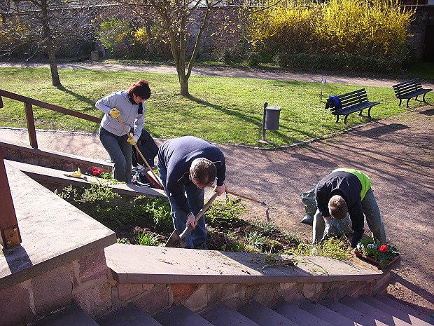 Fr&uuml;hjahrsputz Bad Frankenhausen