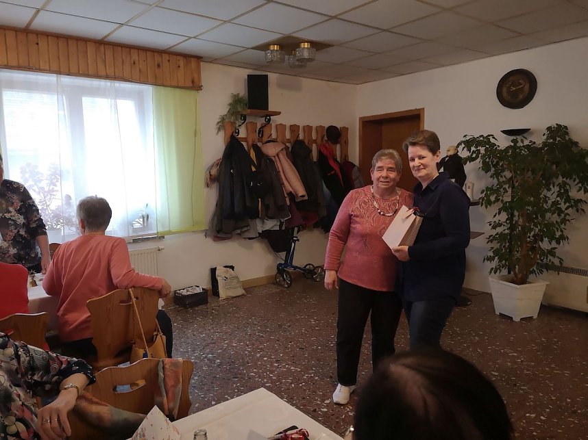 Frauentags-Kaffee im WB 4 gemeinsam mit Freunden