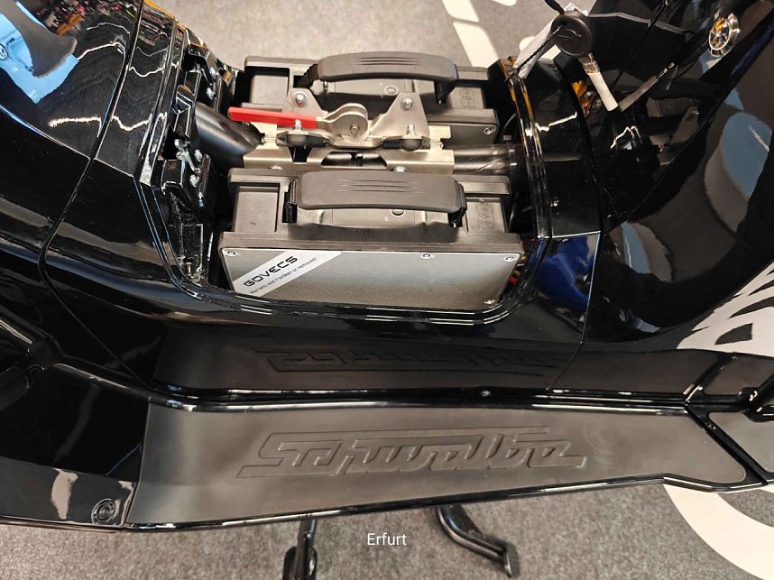 Peter Blei unterwegs auf der Motorradmesse