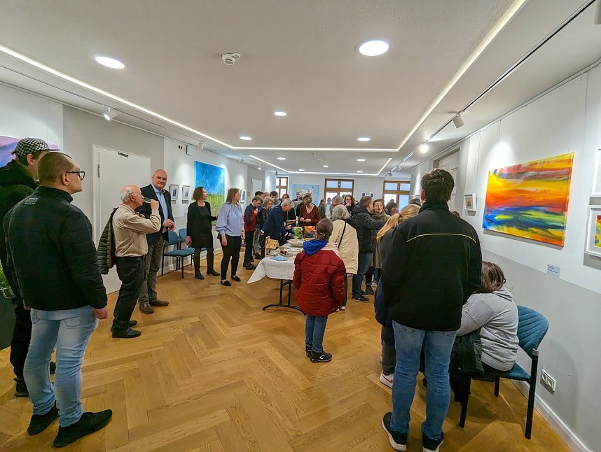 Sonderausstellung Bunt ist unsere Lieblingsfarbe" im Rathaus der Stadt Sondershausen