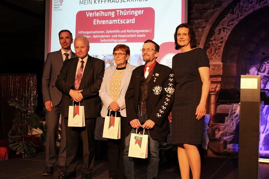 Die 6. Ehrenamtsgala des Kyffh&auml;userkreises wurde von zweihundert G&auml;sten gefeiert