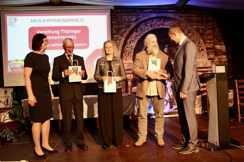 Die 6. Ehrenamtsgala des Kyffh&auml;userkreises wurde von zweihundert G&auml;sten gefeiert