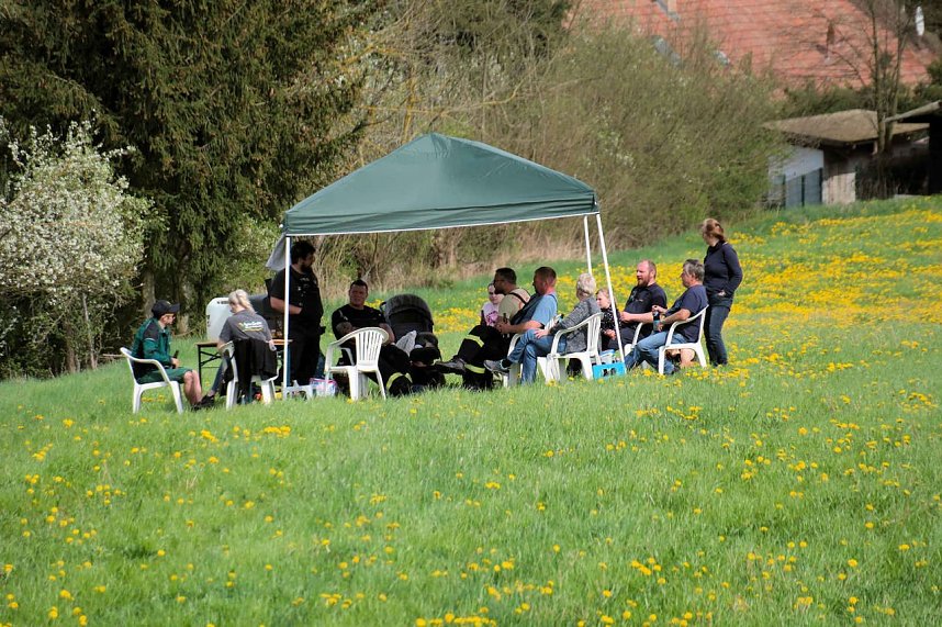 Roland Rallye gestern vor den Toren Nordhausens