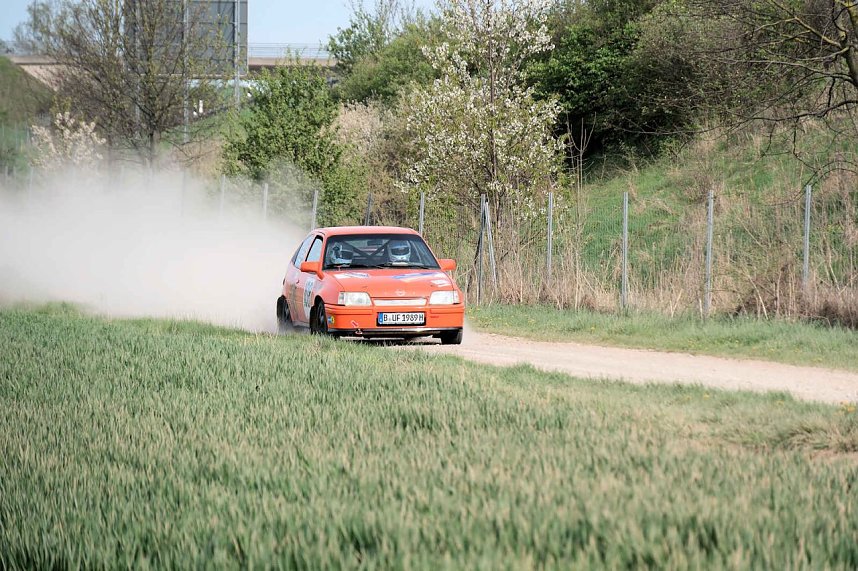 Roland Rallye gestern vor den Toren Nordhausens