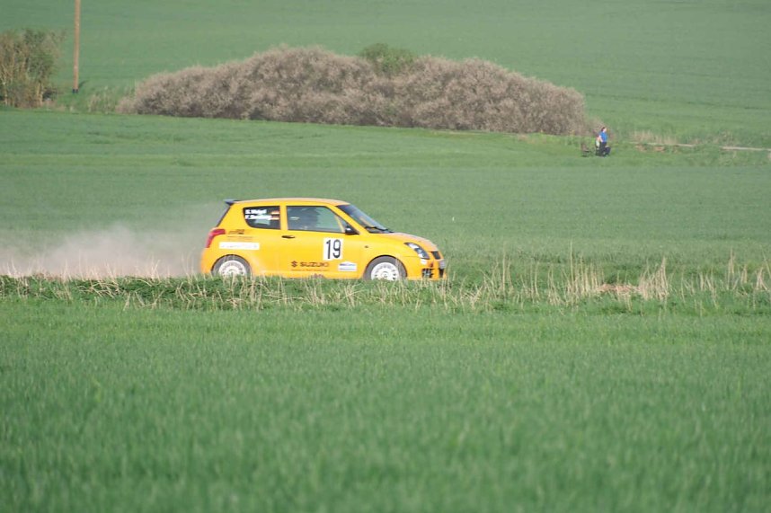 Roland Rallye gestern vor den Toren Nordhausens
