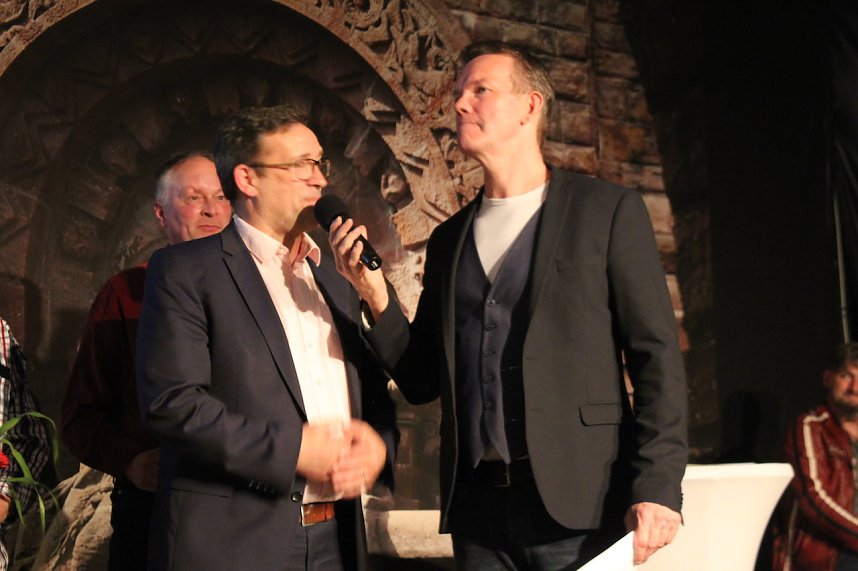 26. Kyffh&auml;user Sportgala auf dem Burghof am Kyffh&auml;user. Ehrung der Sportlerinnen und Sportler