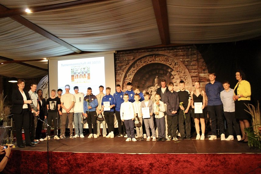 26. Kyffh&auml;user Sportgala im Burghof am Kyffh&auml;user