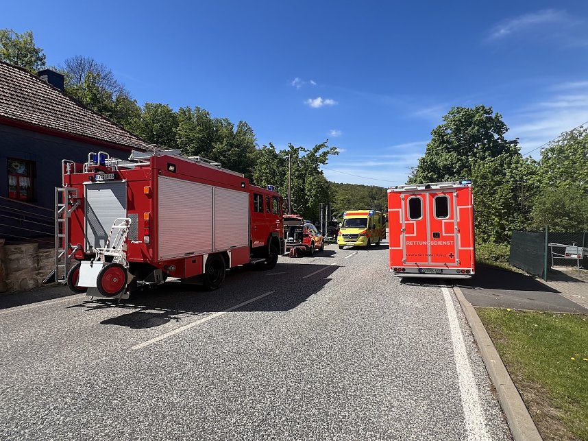 Schwerer Unfall am Kyffh&auml;user