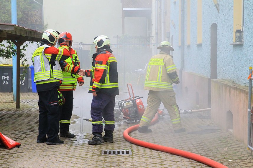 Kellerbrand in Sondershausen
