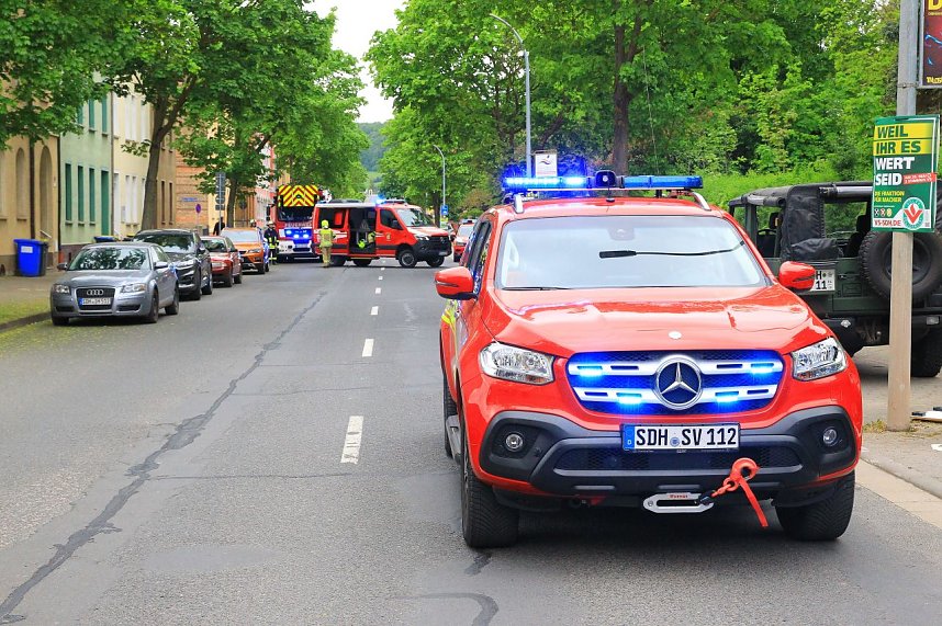 Kellerbrand in Sondershausen