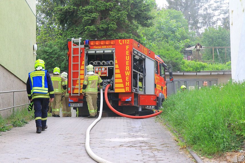 Kellerbrand in Sondershausen
