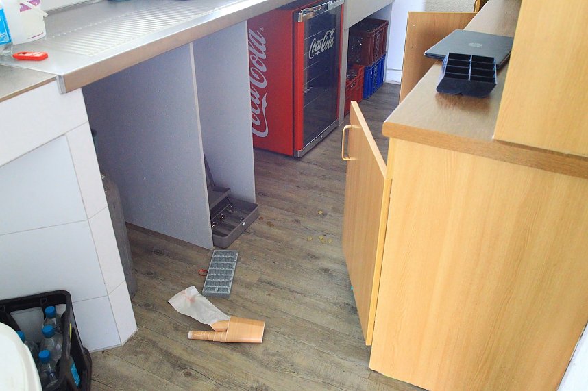 Einbruch im Vereinsheim