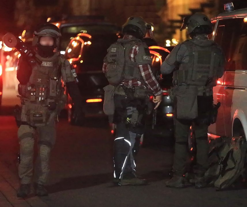 SEK Einsatz in Sondershausen