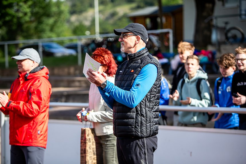 Verabschiedung einer Legende im Schulsport. Uwe R&uuml;diger geht in den Ruhestand