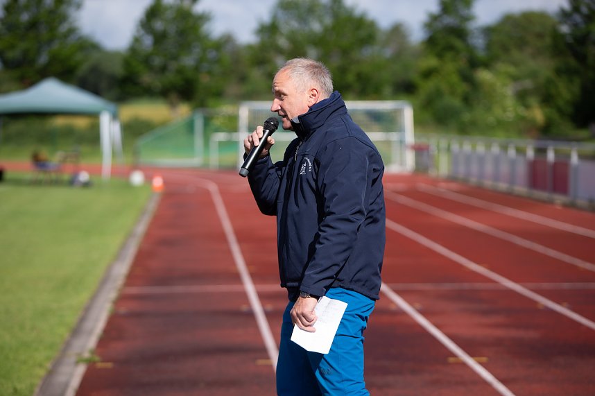Verabschiedung einer Legende im Schulsport. Uwe R&uuml;diger geht in den Ruhestand