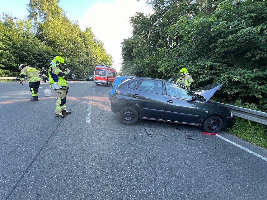 Unfall mit hohem Sachschaden Ebeleben in Richtung Sondershausen