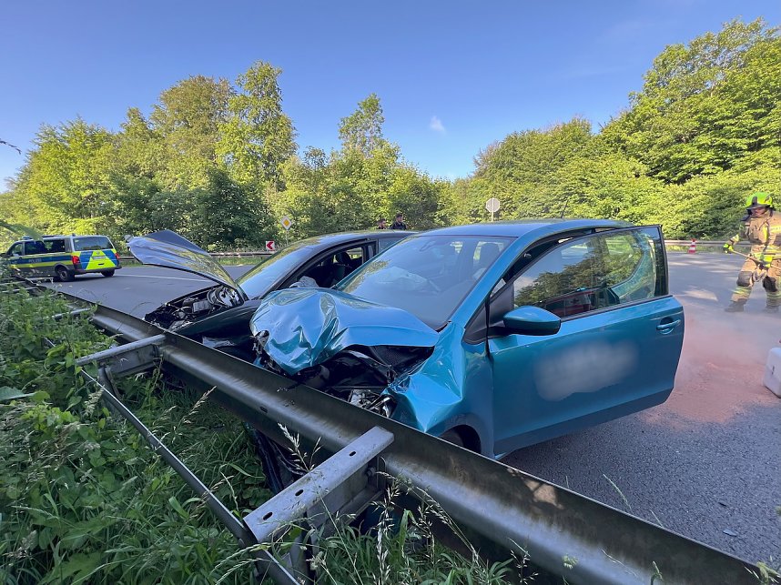 Unfall mit hohem Sachschaden Ebeleben in Richtung Sondershausen