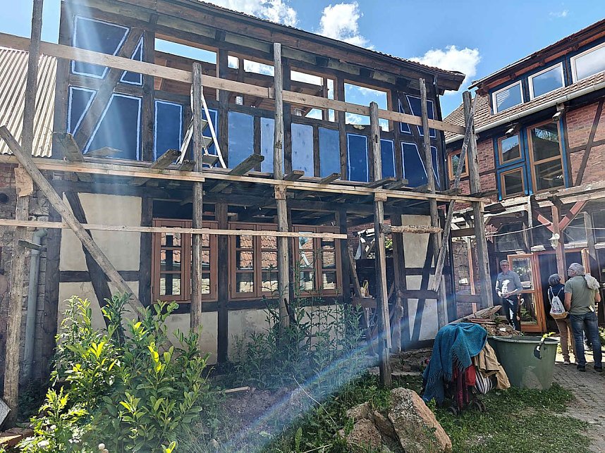 Peter Blei unterwegs in Friedrichrode