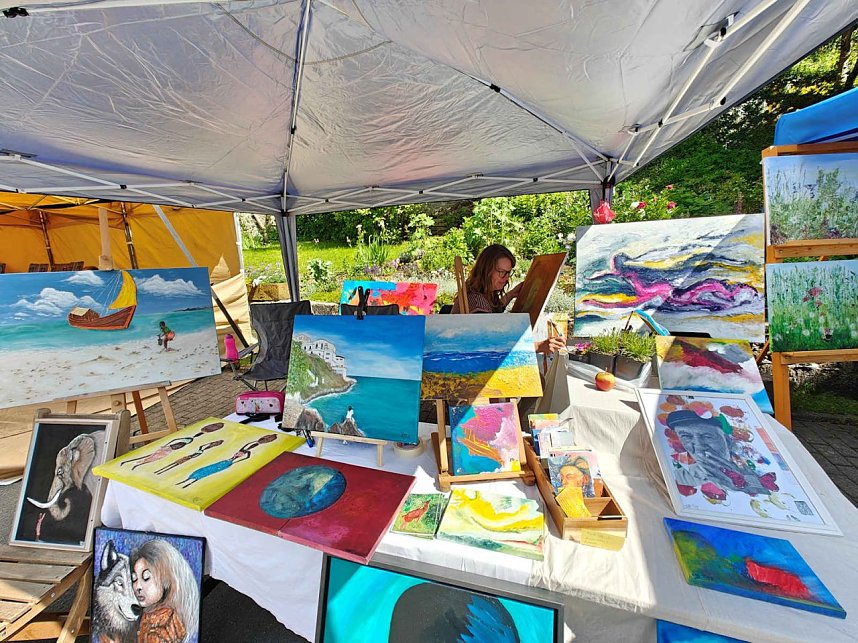 Peter Blei unterwegs in Friedrichrode