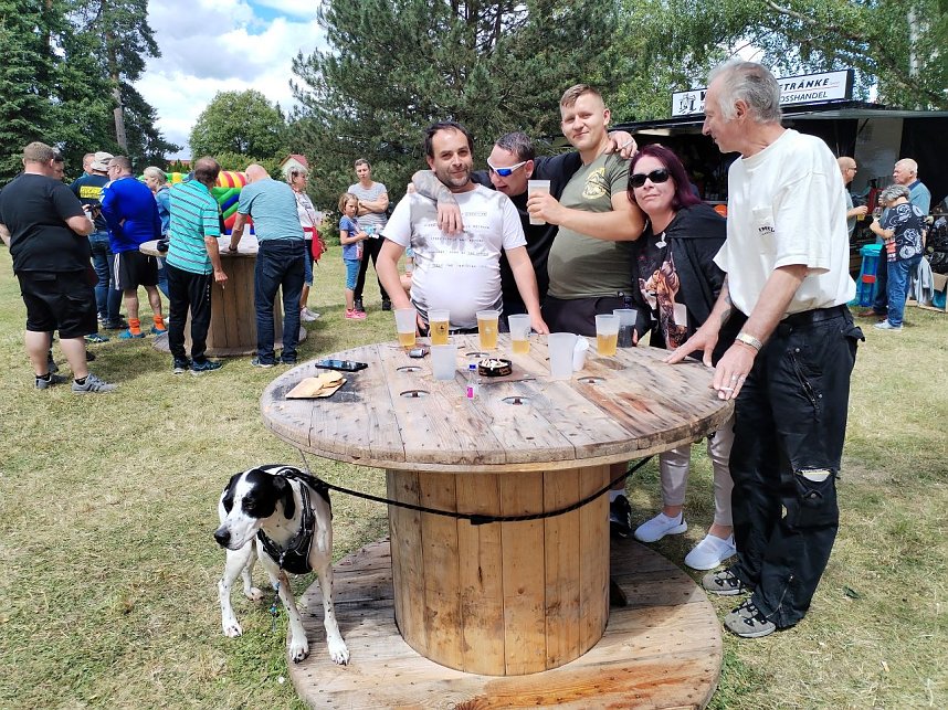 Zum Teichfest war richtig was los