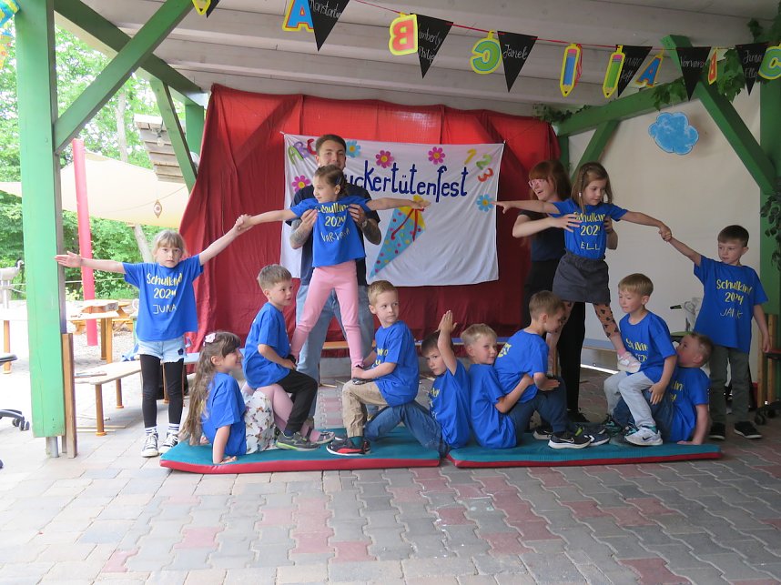 Zuckert&uuml;tenfest in der Kindervilla in Bad Frankenhausen