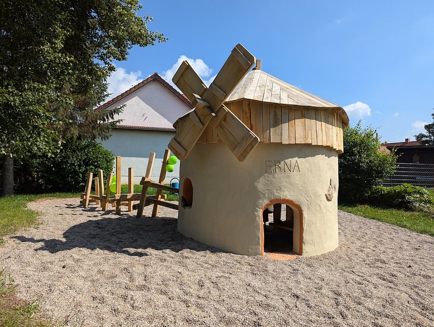 M&uuml;hlenspielplatz in Immenrode er&ouml;ffnet