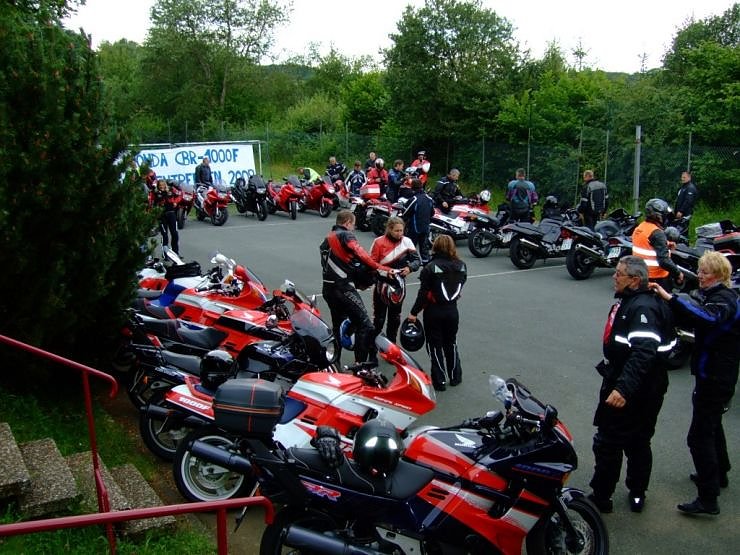 Hondafreunde treffen sich