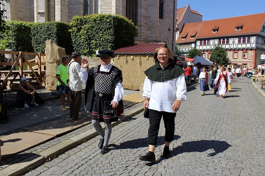 Er&ouml;ffnung 30. Mittelalterstadtfest Bad Langensalza