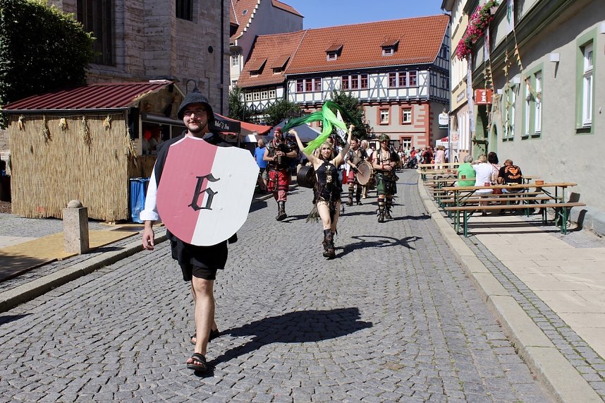 Er&ouml;ffnung 30. Mittelalterstadtfest Bad Langensalza