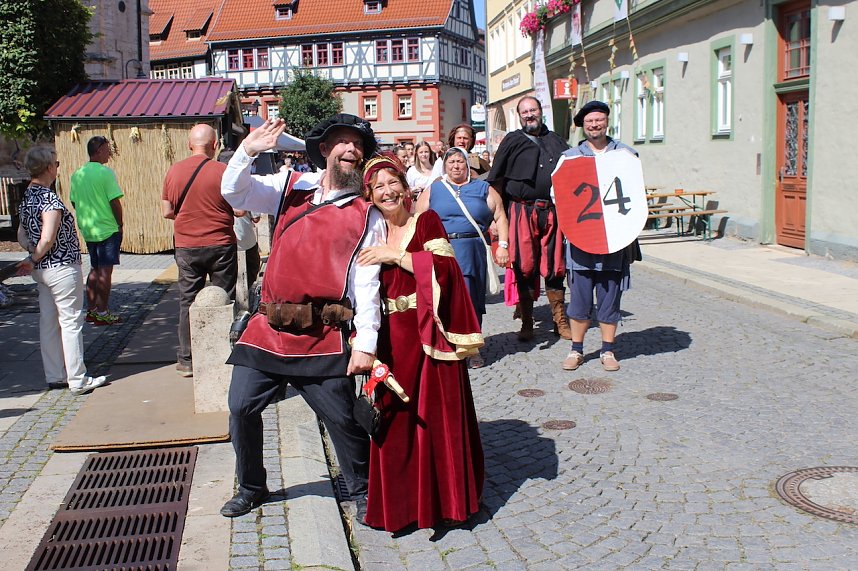 Er&ouml;ffnung 30. Mittelalterstadtfest Bad Langensalza