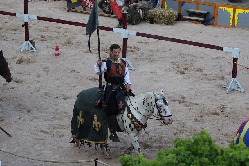 Hochprofessionelle Reitershow mit "Wenzel Ritterspiele"